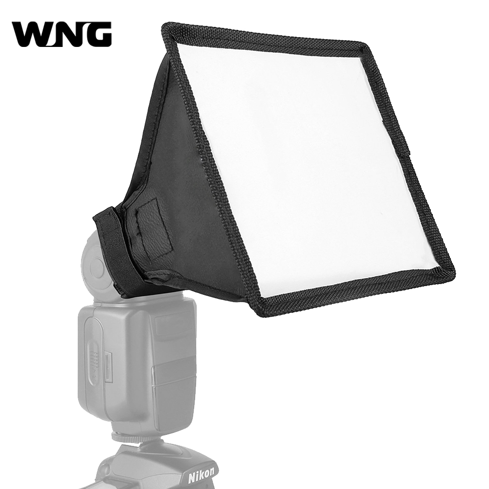 Photography Lighting Softbox - 15x17 ซม.Softbox Reflector แฟลช Diffuser พับได้