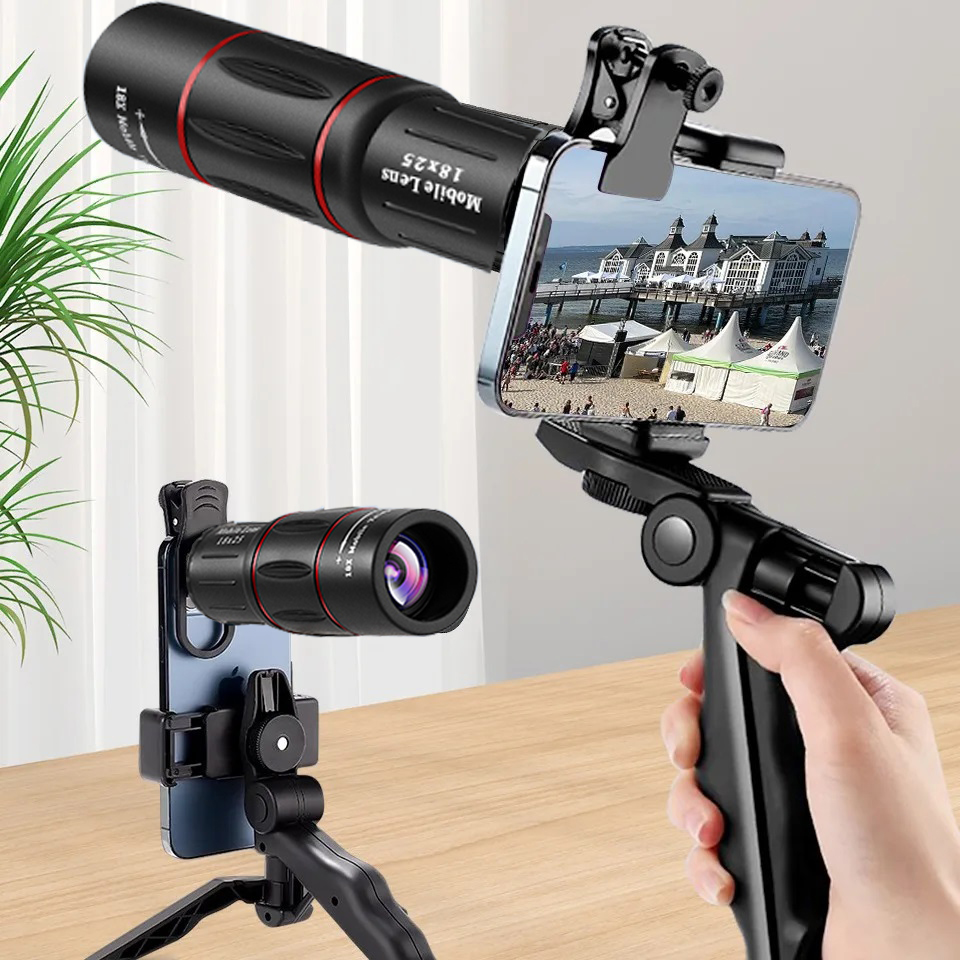 Lighting In Photography Definition - 18x25 กลางแจ้งแบบพกพาความละเอียดสูงฟิล์มสีเขียวกล้องโทรทรรศน์เดียว,ขอบเขต HD Low Light เดินป่าคอนเสิร์ตกล้องโทรทรรศน์ถ่ายภาพ
