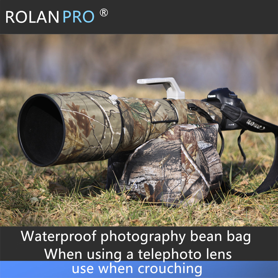 Photography Lighting Weight Bags - ROLANPRO กันน้ำการถ่ายภาพ Bean กระเป๋าเลนส์ Telephoto Light