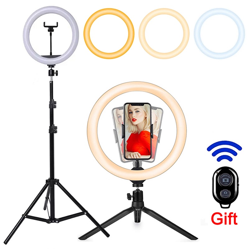 Photography Lighting Description - ไฟวงแหวน LED ขนาด 16/26/33 ซม. สำหรับเซลฟี่