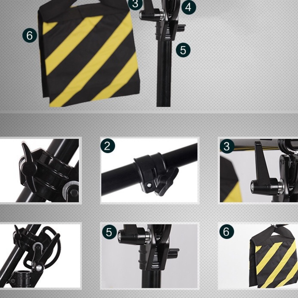 Photography Lighting Weight Bags - กระเป๋าทรายถ่วงน้ำหนักสำหรับงานหนัก สำหรับอุปกรณ์แสงสว่างในสตูดิโอถ่ายภาพ ขาตั้ง C แบบมืออาชีพ ทนทาน