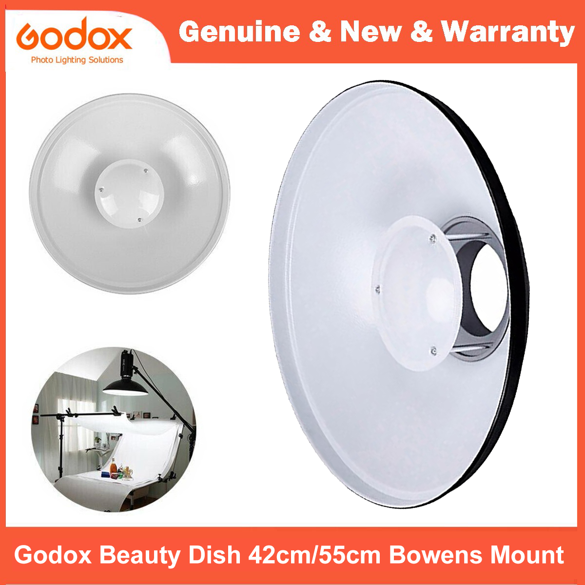 Beauty Dish 55Cm - GODOX BDR-W จานความงาม42ซม. 16 