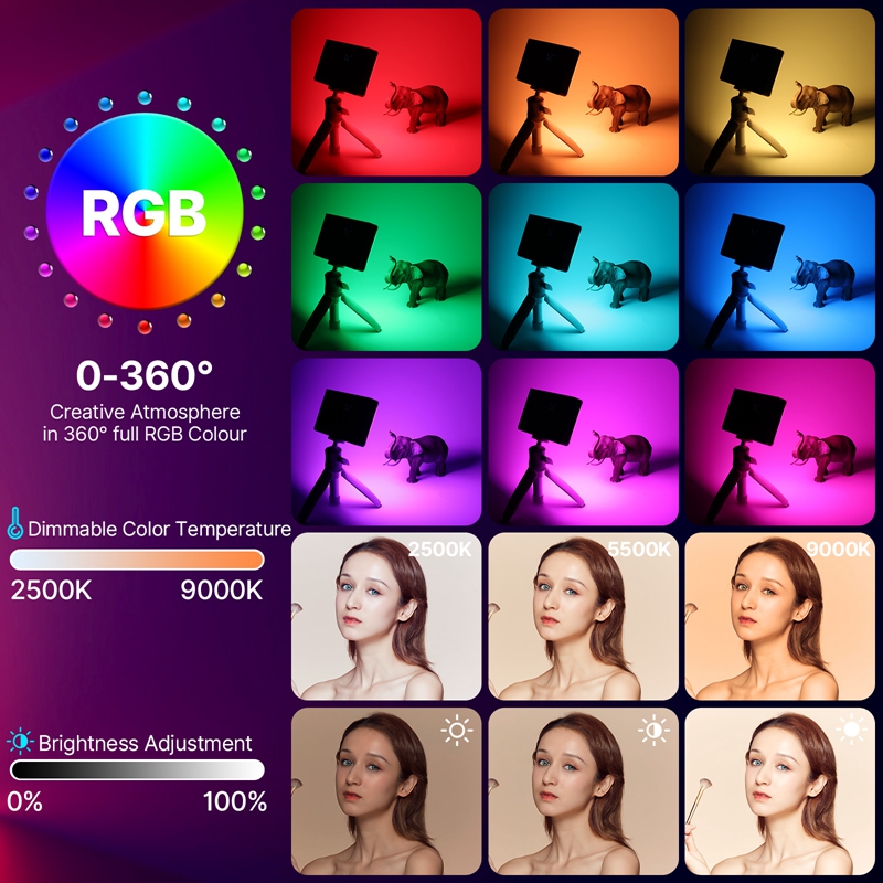 ไฟวิดีโอ ULANZI LT002 RGB, ไฟ  - Photography Lighting Outdoor บทวิจารณ์และราคา
