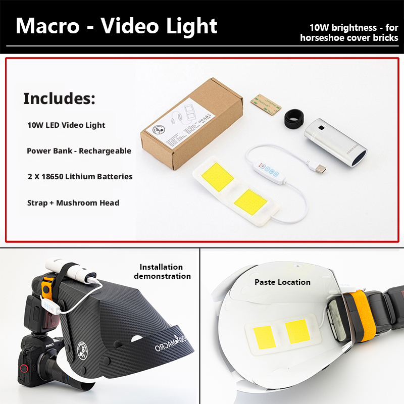 ไฟโฟกัสขนาดเล็ก 10W สำหรับทุกข - Photography Lighting Softbox บทวิจารณ์และราคา