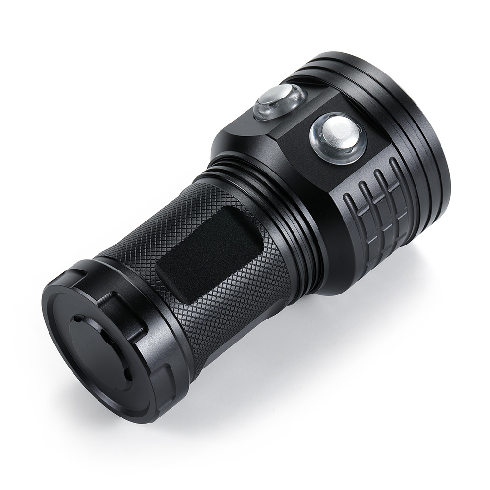 80W COB ไฟฉายดำน้ำมืออาชีพแสงส - Photography Lighting Meter บทวิจารณ์และราคา
