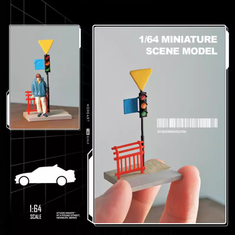 1:64 จําลองไฟจราจรราว Miniatur - Good Lighting In Photography บทวิจารณ์และราคา