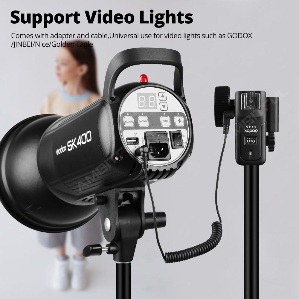 Godox CT-16 ชุดเครื่องส่งสัญญา - Trigger Receiver Set บทวิจารณ์และราคา