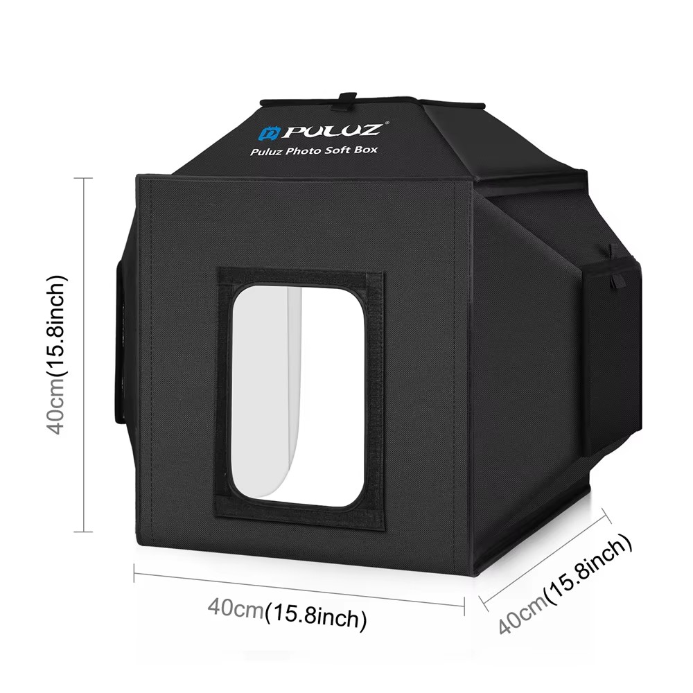 40 ซม.พับสตูดิโอถ่ายภาพกล่องไฟ - Photography Lighting Kit With Backdrop บทวิจารณ์และราคา