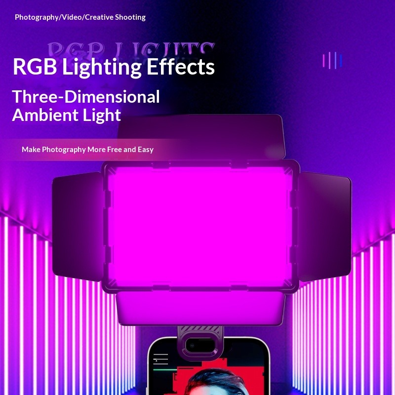 ไฟกระจายแสงสี่หน้าแบบ RGB สำหร - Photography Lighting Outdoor บทวิจารณ์และราคา