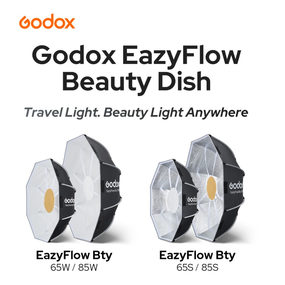 Godox EazyFlow Bty 65S/85S บิว - Beauty Dish 55Cm บทวิจารณ์และราคา