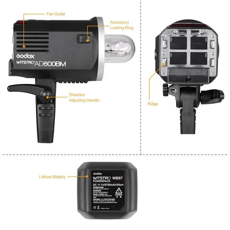 ไฟแฟลชสตูดิโอแบบพกพา 2026 Prem - Photography Lighting Outdoor บทวิจารณ์และราคา