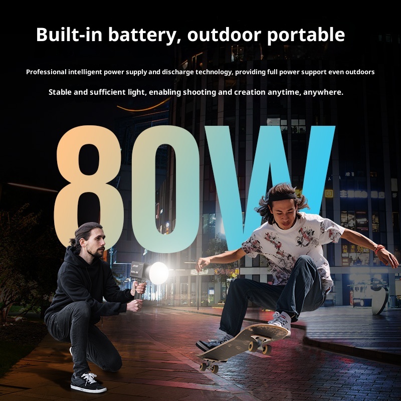ไฟวิดีโอ LED COB ZGRL80 80W แบ - Photography Lighting Outdoor บทวิจารณ์และราคา