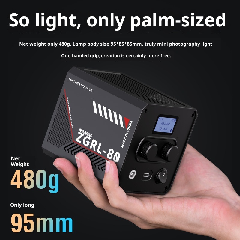 ไฟวิดีโอ LED COB ZGRL80 80W แบ - Photography Lighting Outdoor บทวิจารณ์และราคา
