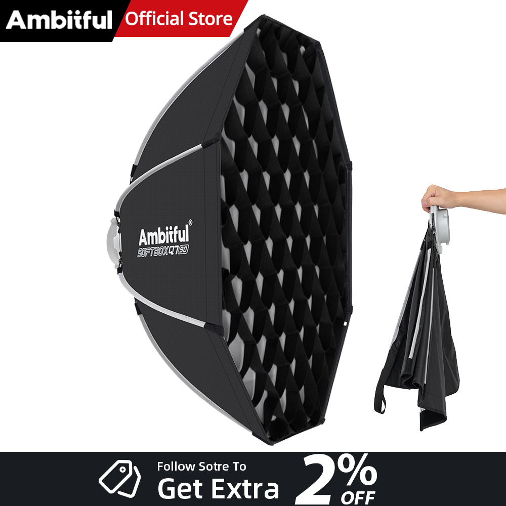 ซอฟต์บ็อกซ์ AMBITFUL Q7II 55/6 - Photography Lighting Softbox บทวิจารณ์และราคา