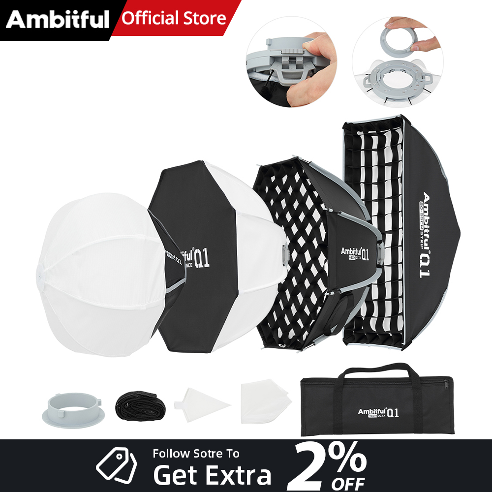 AMBITFUL Q1 Mini Bowens / GODO - Beauty Dish 55Cm บทวิจารณ์และราคา
