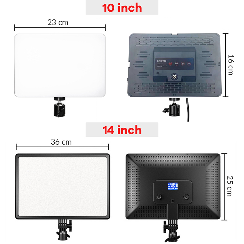 ไฟ LED วิดีโอขนาด 14 นิ้ว 10 น - Photography Lighting Outdoor บทวิจารณ์และราคา