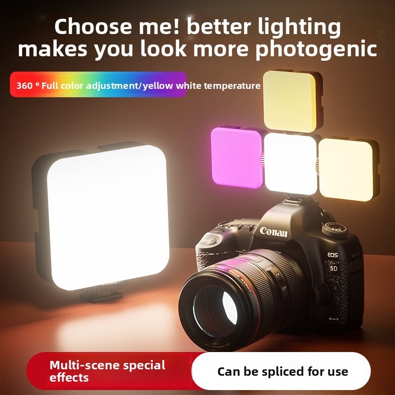 ไฟพกพา RGB สำหรับถ่ายภาพกลางแจ - Photography Lighting Outdoor บทวิจารณ์และราคา