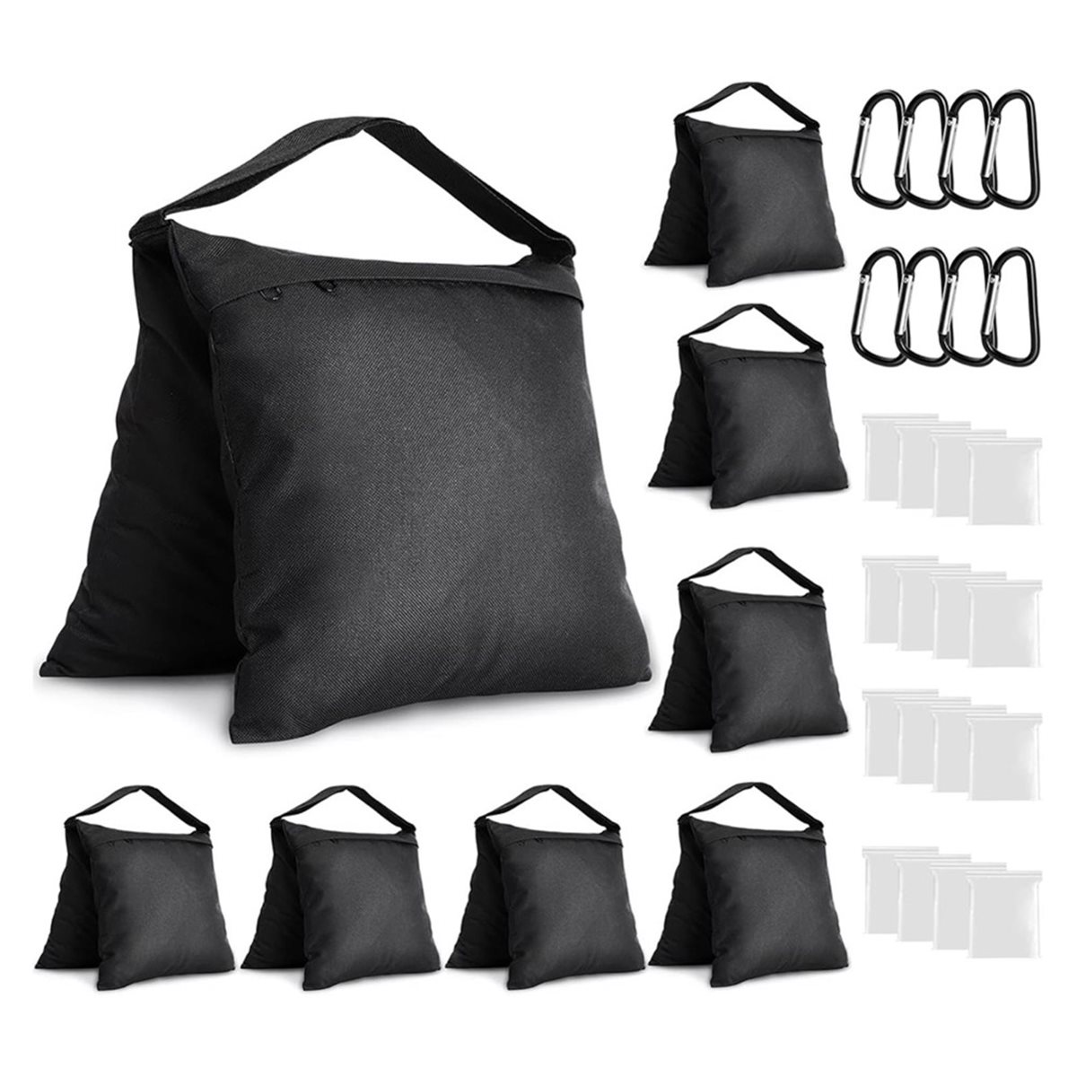 ถุงทราย 8 แพ็ค ถุงถ่วงน้ำหนักส - Photography Lighting Weight Bags บทวิจารณ์และราคา