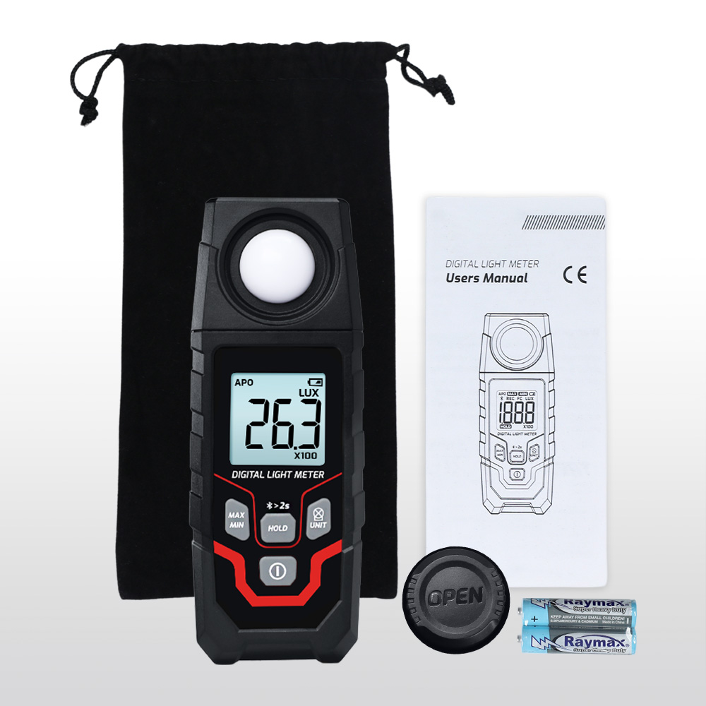 เครื่องวัดแสงดิจิตอลบลูทูธพร้อ - Photography Lighting Meter บทวิจารณ์และราคา