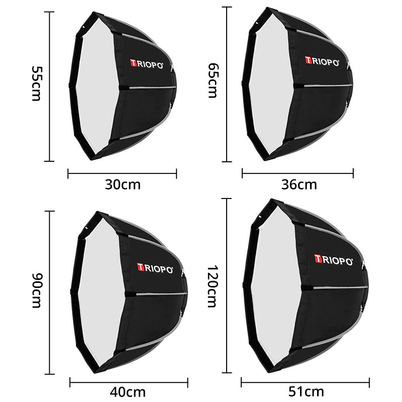 Triopo K2 55 ซม.65 ซม.90 ซม.12 - Beauty Dish 55Cm บทวิจารณ์และราคา
