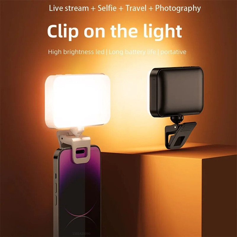 ไฟเซลฟี่ LED พกพาสำหรับ iPhone - Photography Lighting Brands บทวิจารณ์และราคา
